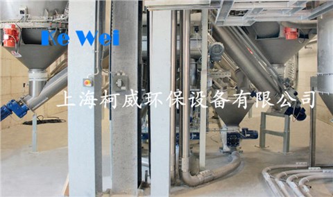 焚烧烟气处理-石灰干粉称重投加